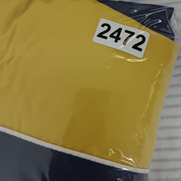 Nutmeg Vintage Indiana Pacers Nylon Jacket Men's XL Yellow/Blue Basketball NBA - Picture 16 of 16